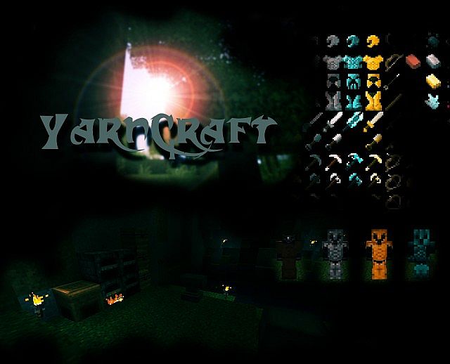 [1.4.7/1.4.6] [16x] Yarncraft Texture Pack Текстур Пак Скачать