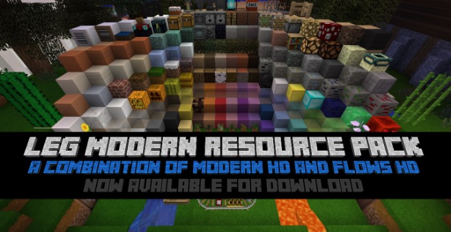 LEG Modern Texture Pack [1.9.4/1.9] [64x]